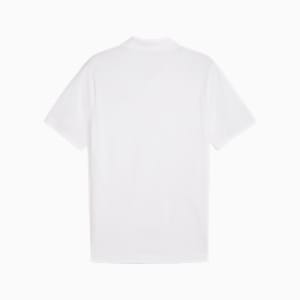Camiseta tipo polo Essentials de piqué para hombre, PUMA White, extralarge
